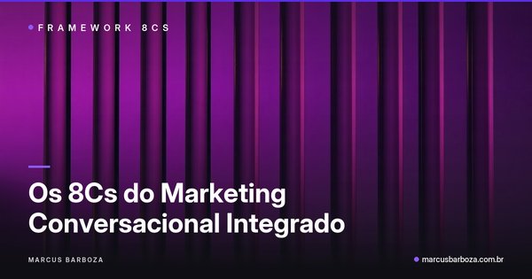 Capa do artigo: Os 8Cs do Marketing Conversacional Integrado